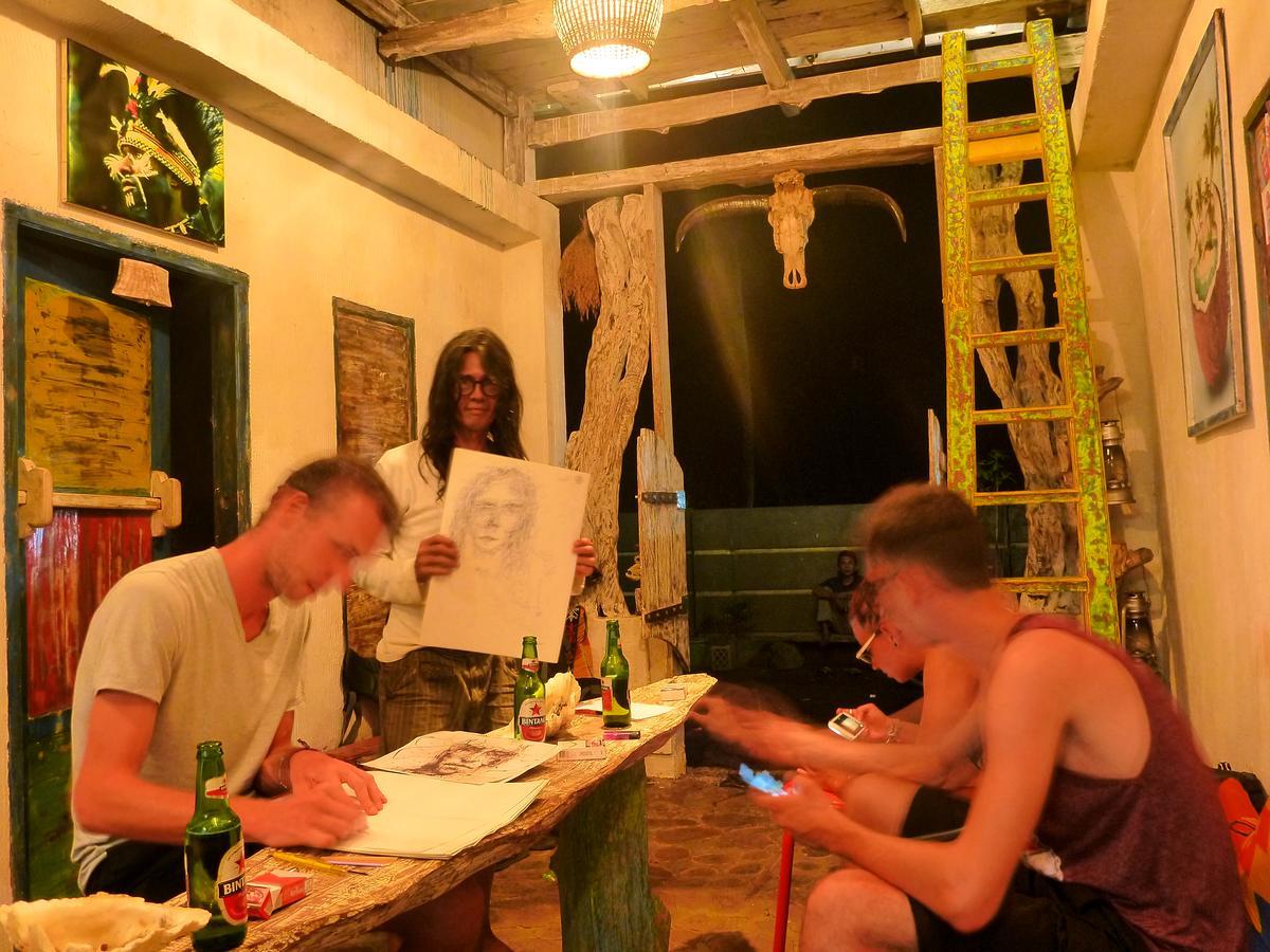 Хостел Gipsy Backpackers Гили Траванган Экстерьер фото
